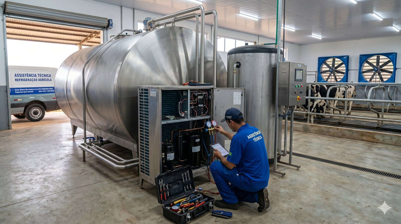 Assistência técnica para Salas de Resfriamento