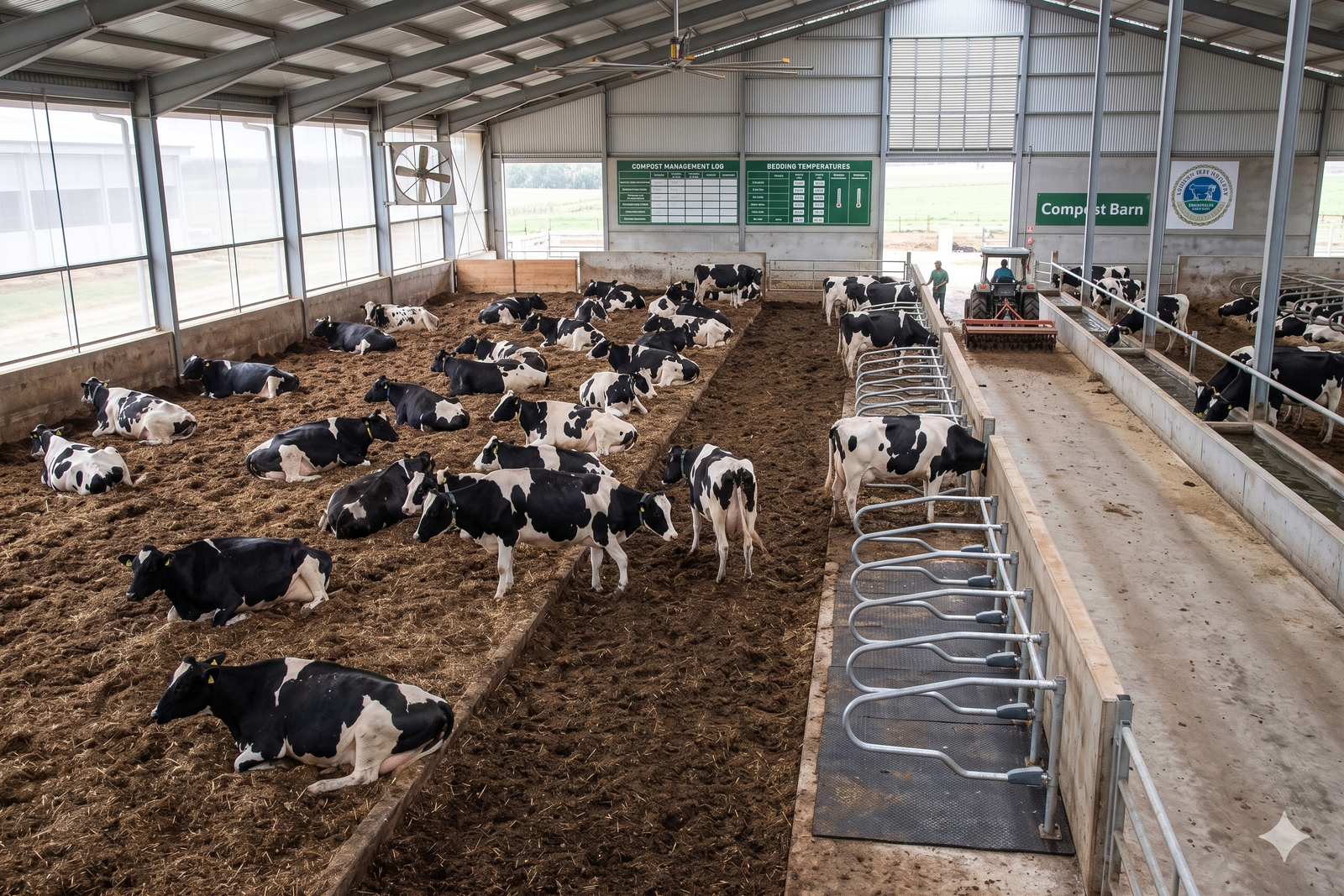 Compost Barn Free Stall